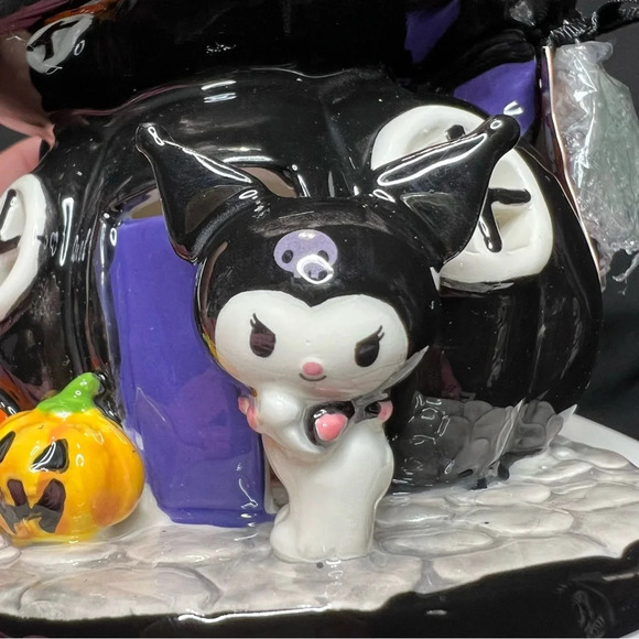 Blue Sky ClayWorks Hello Kitty Kuromi Halloween Jack OLantern Witch Candle House - Picture 9 of 12
